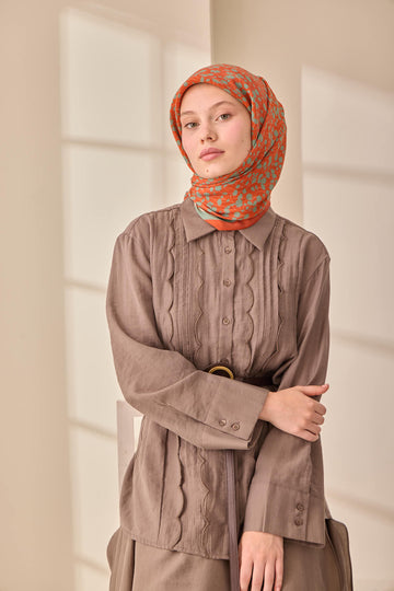Silk Home Aura Eşarp 140005-28 - İthalesarponline.com - Aura Eşarp - Silk Home