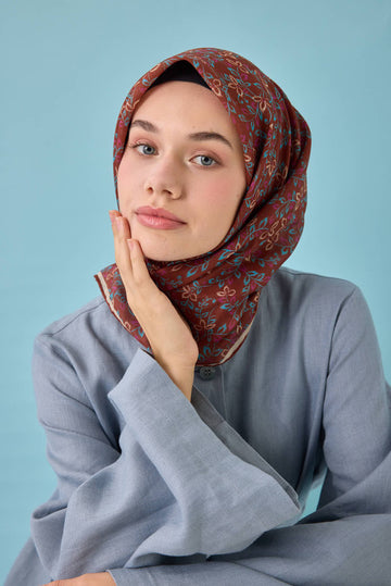 Silk Home Soft Eşarp 73089-44 - İthalesarponline.com