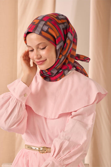 Silk Home Soft Eşarp 73096-04 - İthalesarponline.com - Soft Eşarp - Silk Home