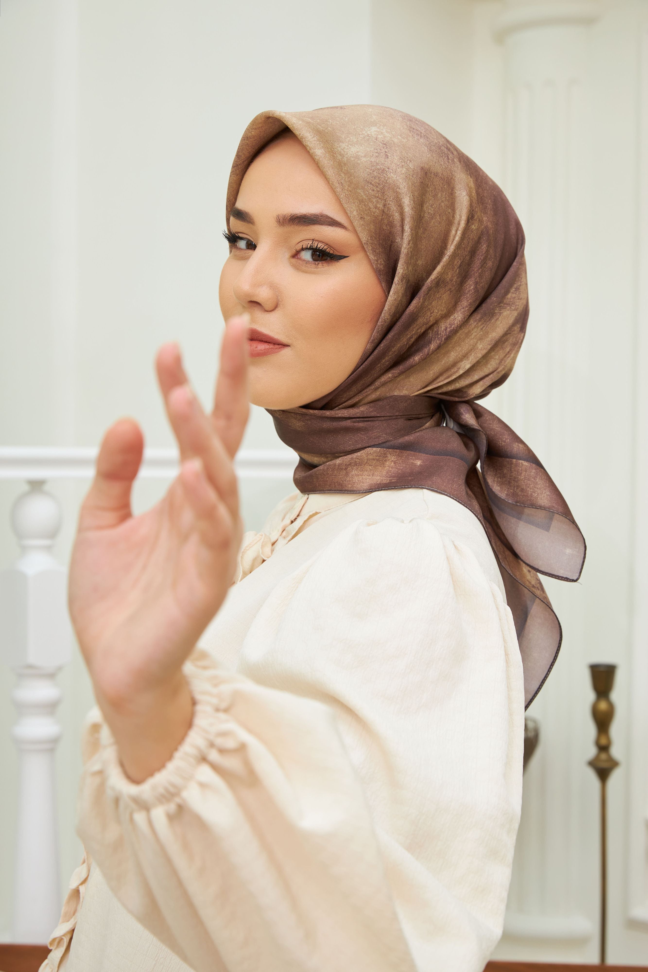 Silk Home Shiny Eşarp 75005-07 - İthalesarponline.com