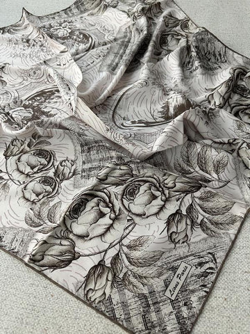 Twill İpek Eşarp 87050-157 - İthalesarponline.com