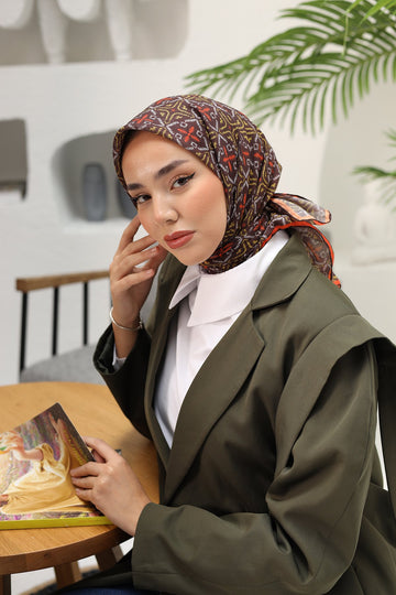 Silk Home Soft Eşarp 73057-21 - İthalesarponline.com
