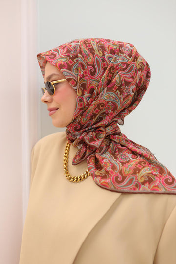 Silk Home Soft Eşarp 73078-18 - İthalesarponline.com