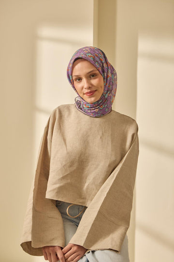 Silk Home Soft Eşarp 73090-10 - İthalesarponline.com