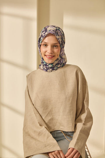 Silk Home Soft Eşarp 73090-28 - İthalesarponline.com