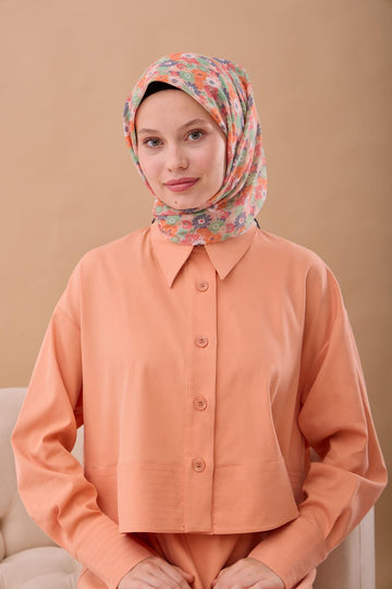 Silk Home Soft Eşarp 73092-22 - İthalesarponline.com - Soft Eşarp - Silk Home