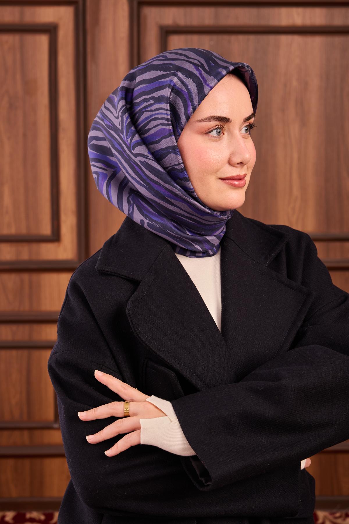 Yeni Sezon Twill İpek Eşarp 11495-33 - İthalesarponline.com - Yeni Sezon Twill İpek Eşarp - Silk Home