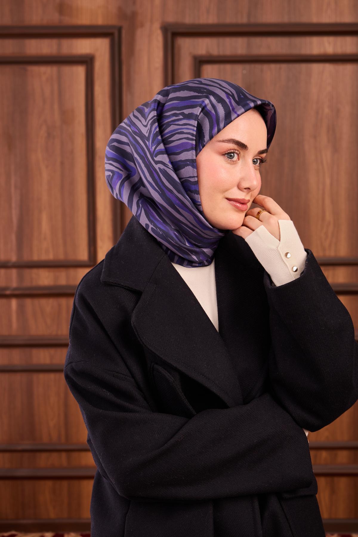 Yeni Sezon Twill İpek Eşarp 11495-33 - İthalesarponline.com - Yeni Sezon Twill İpek Eşarp - Silk Home