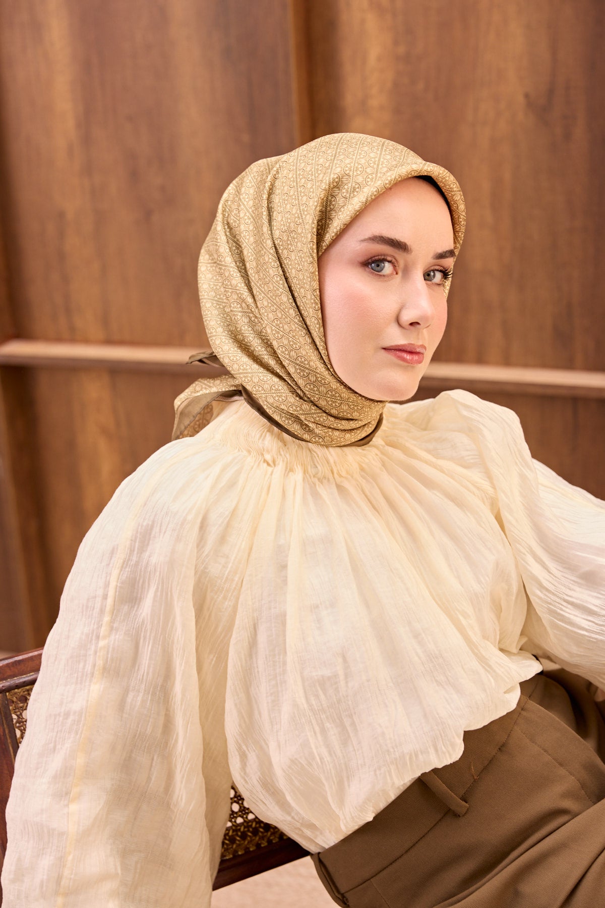 Silk Home Twill İpek Eşarp Mono Eşarp 11532-01