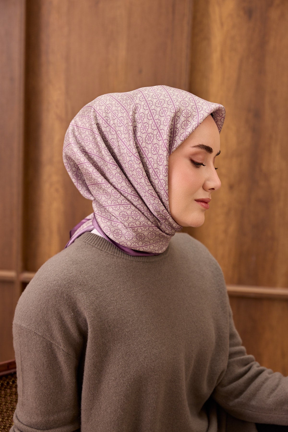 Silk Home Twill İpek Eşarp Mono Eşarp 11532-07