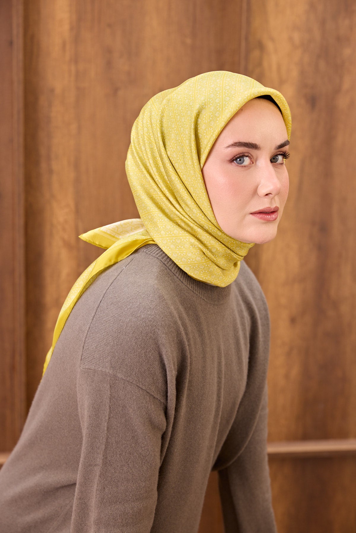 Silk Home Twill İpek Eşarp Mono Eşarp 11532-10