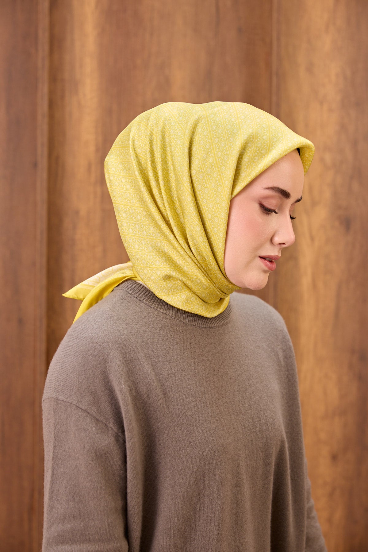 Silk Home Twill İpek Eşarp Mono Eşarp 11532-10