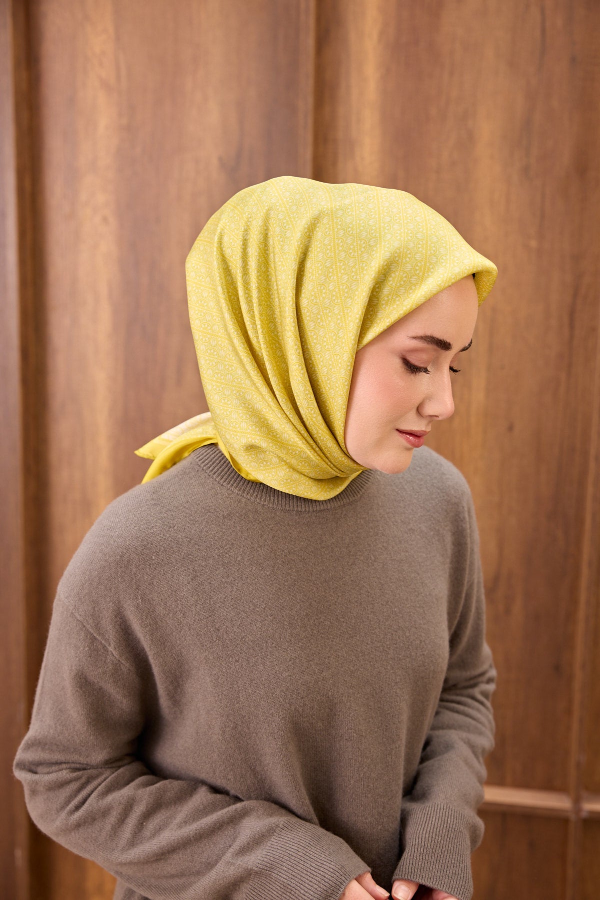 Silk Home Twill İpek Eşarp Mono Eşarp 11532-10