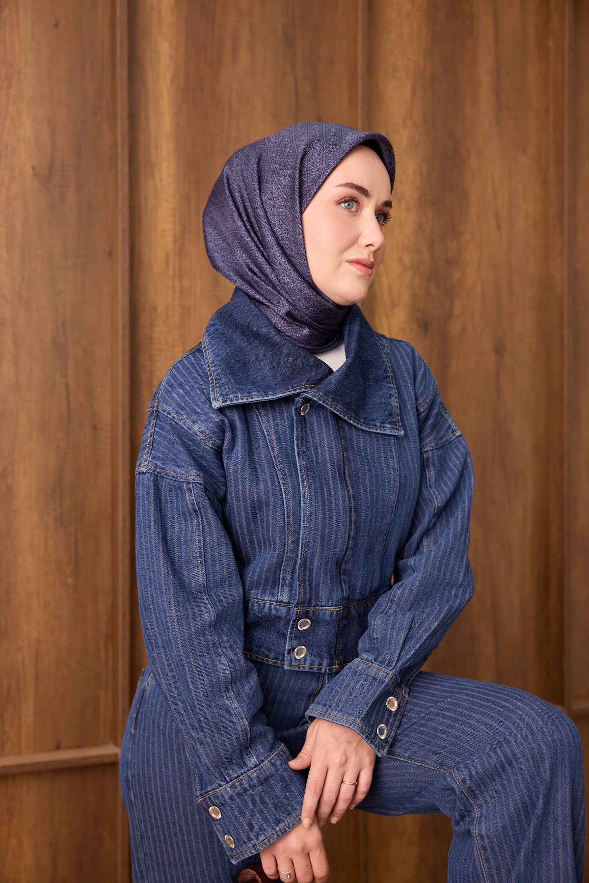 Silk Home Twill İpek Eşarp Mono Eşarp 11532-11