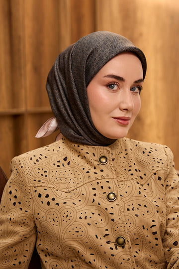 Silk Home Twill İpek Eşarp Mono Eşarp 11532-13