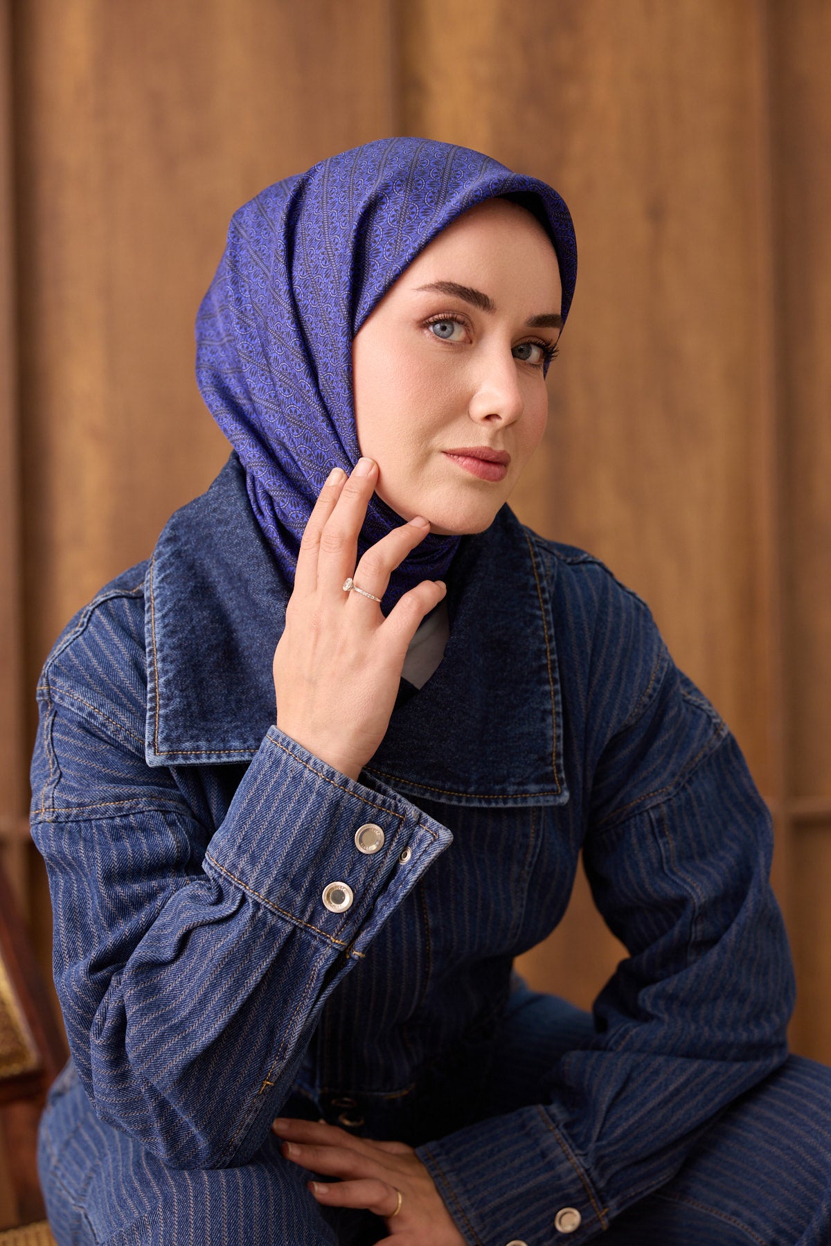 Silk Home Twill İpek Eşarp Mono Eşarp 11532-15