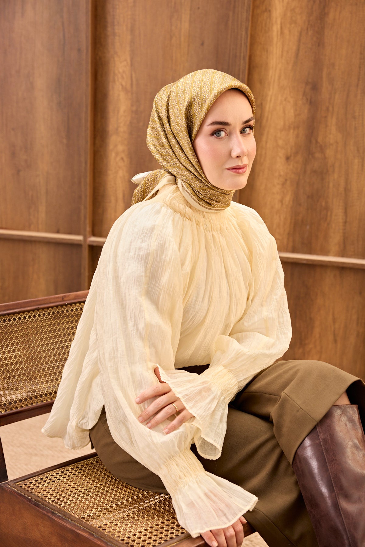 Silk Home Twill İpek Eşarp Mono Eşarp 11532-18