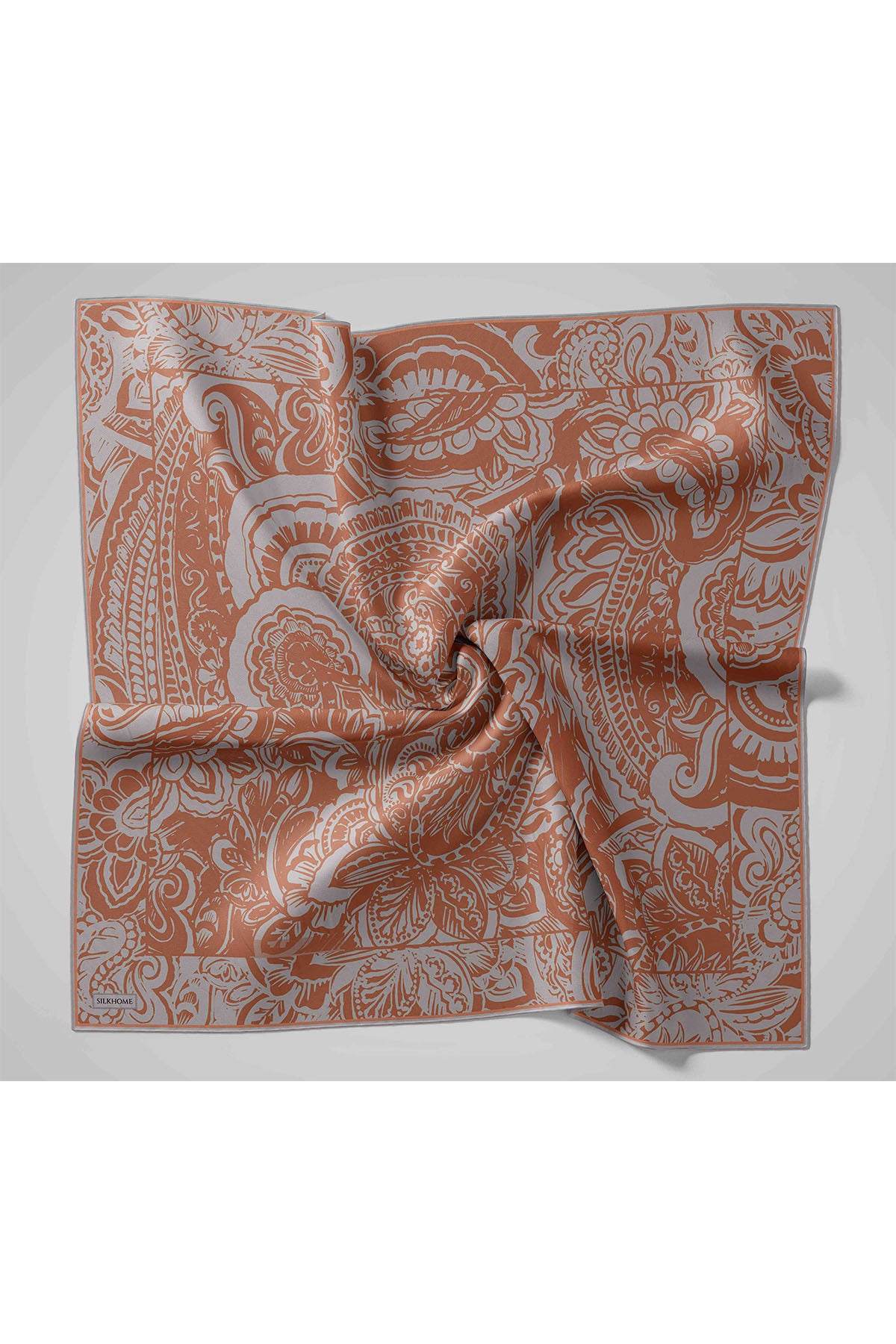 Silk Home Twill İpek Eşarp Mandala  11535-03