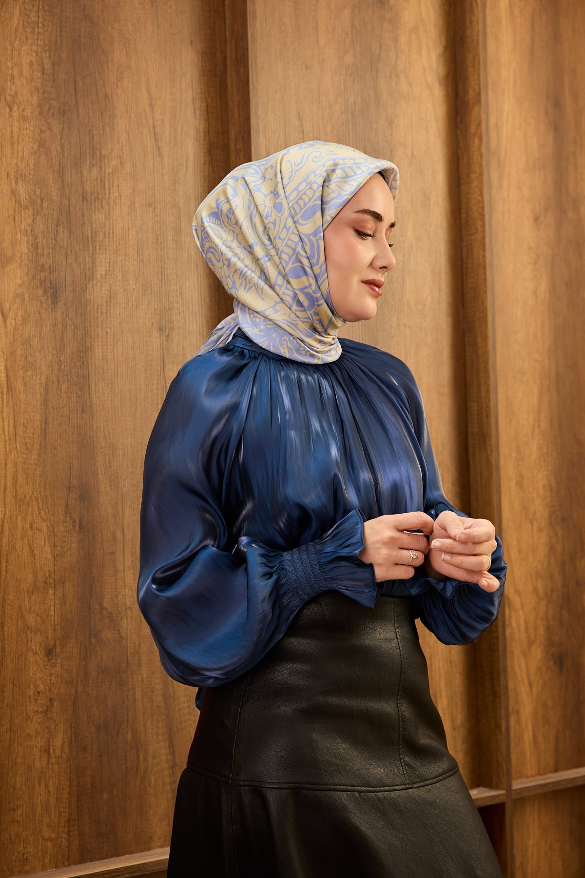 Silk Home Twill İpek Eşarp Mandala  11535-04