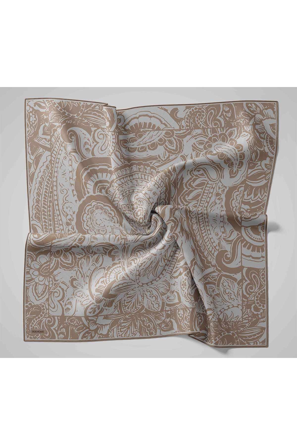 Silk Home Twill İpek Eşarp Mandala  11535-05