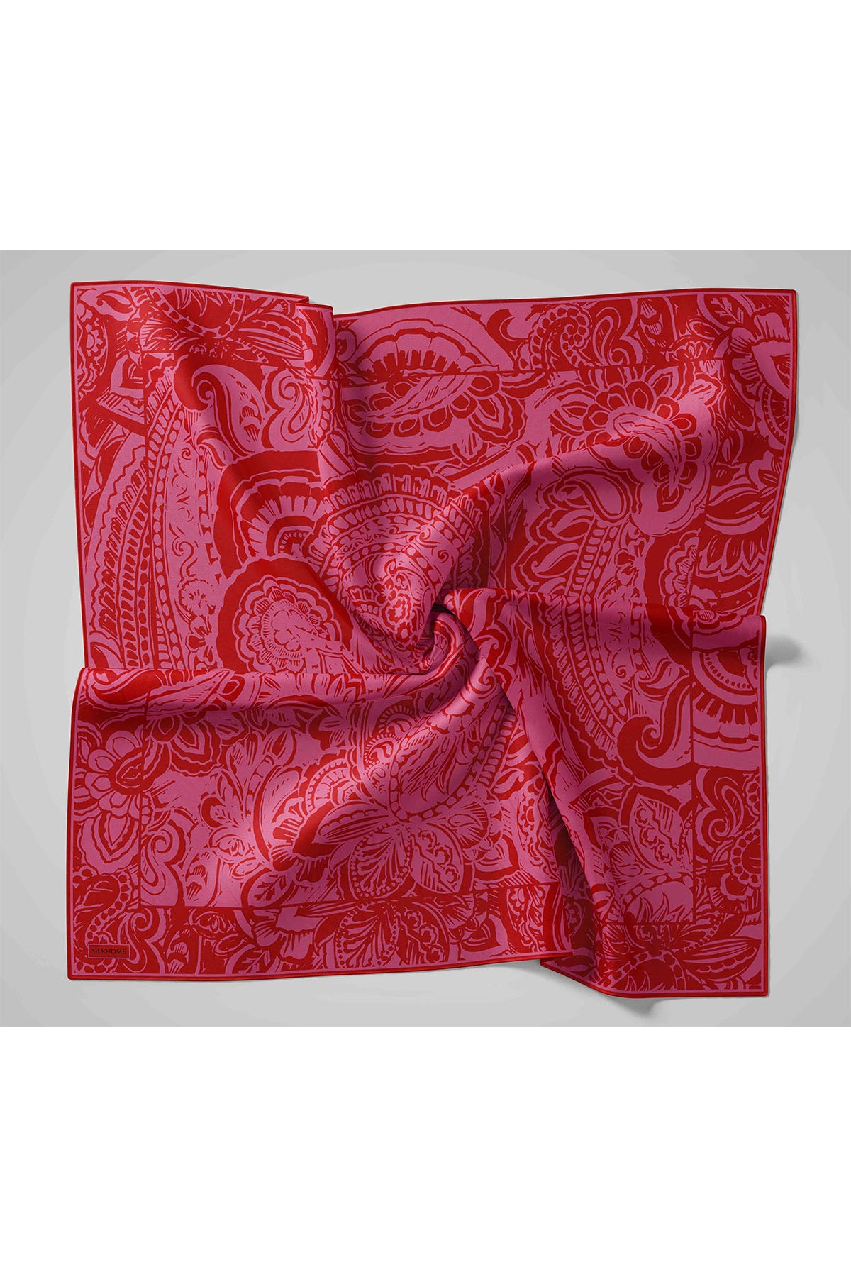 Silk Home Twill İpek Eşarp Mandala  11535-18