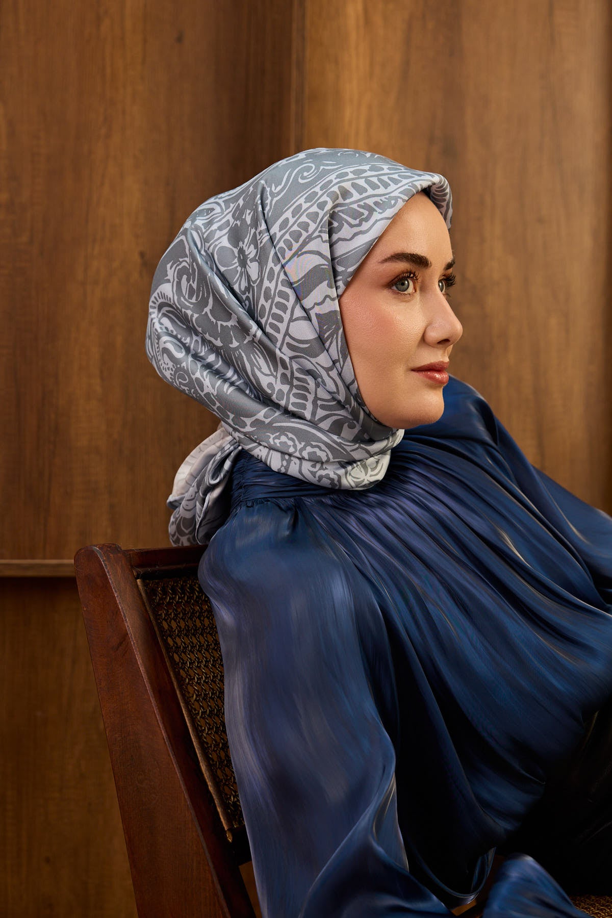 Silk Home Twill İpek Eşarp Mandala  11535-19