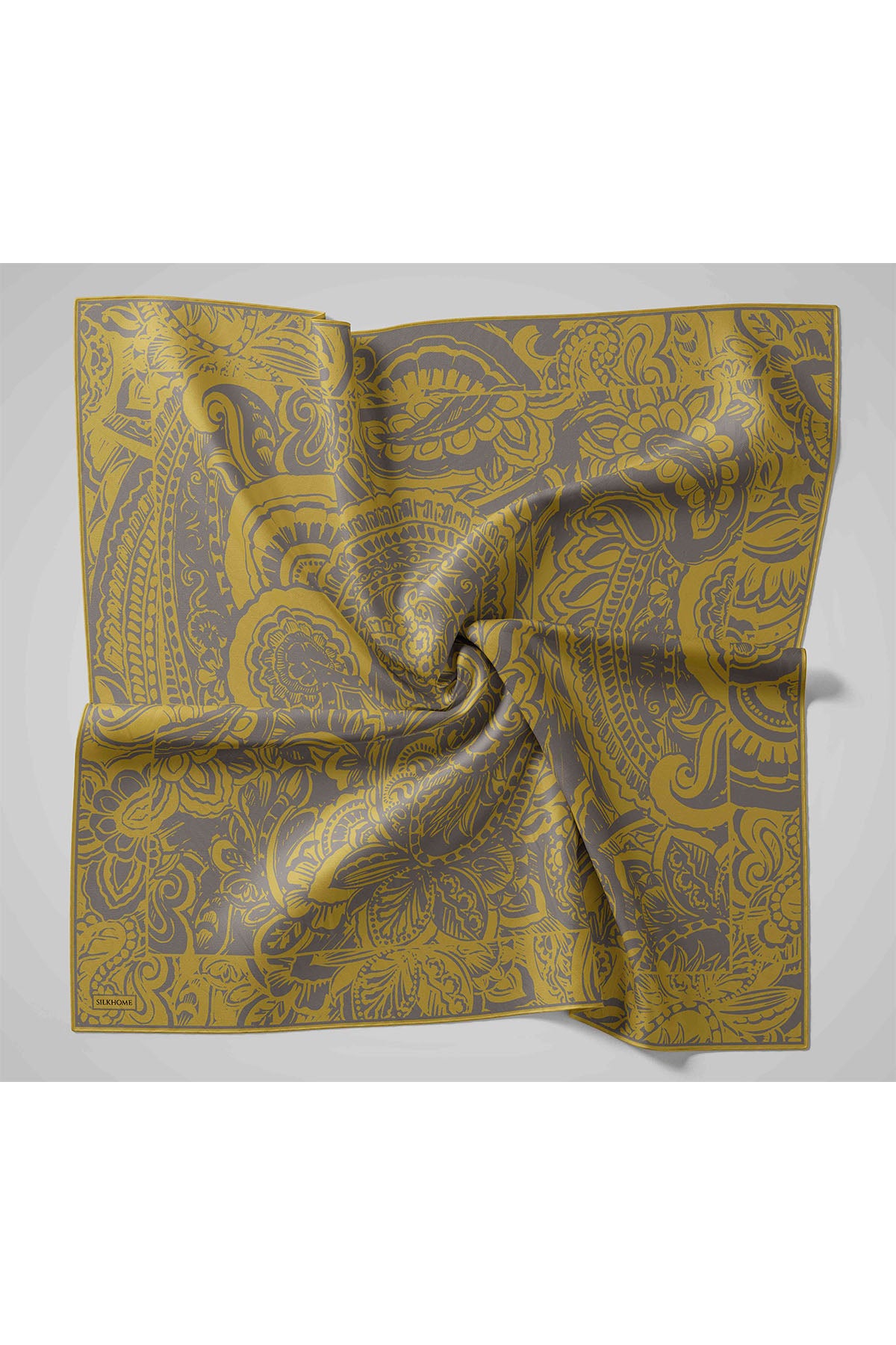 Silk Home Twill İpek Eşarp Mandala  11535-20