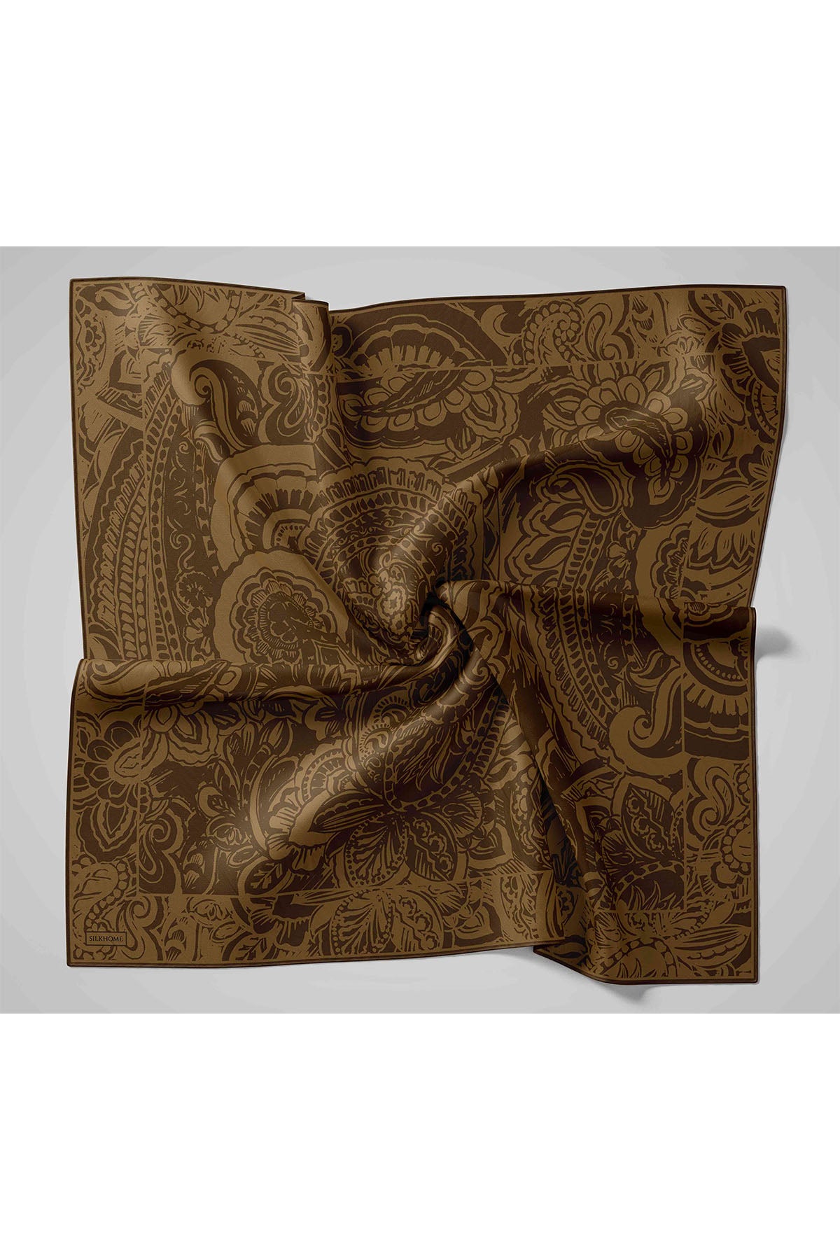 Silk Home Twill İpek Eşarp Mandala  11535-29