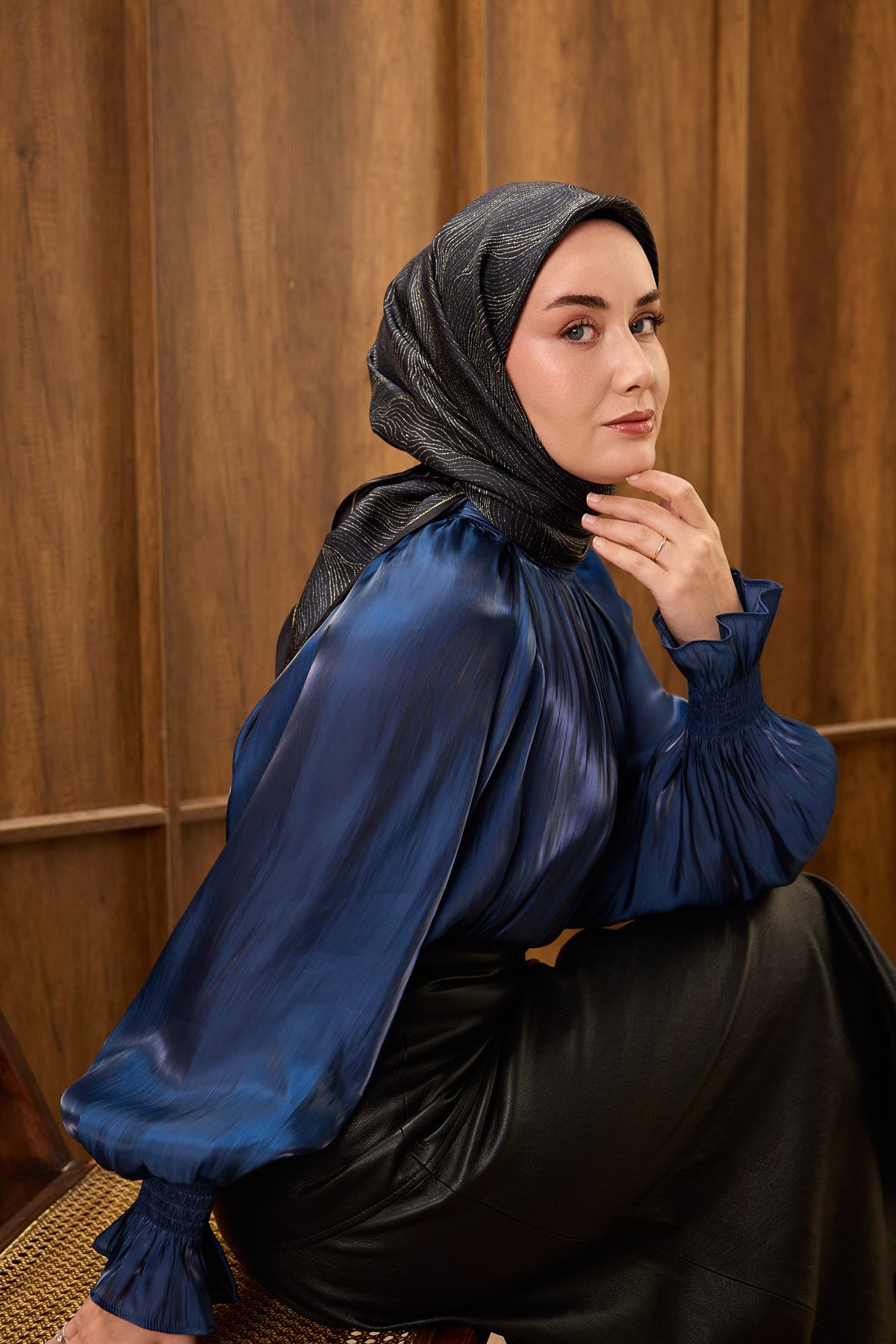 Silk Home Twill İpek Eşarp Minimal Eşarp  11537-01