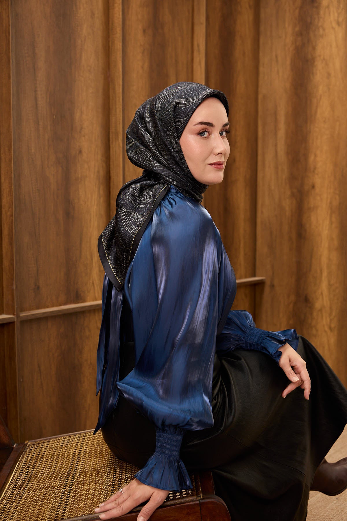 Silk Home Twill İpek Eşarp Minimal Eşarp  11537-01