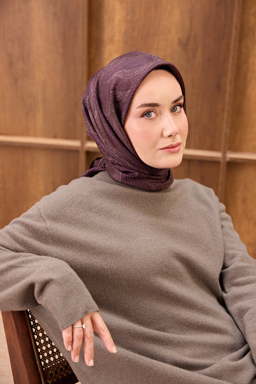 Silk Home Twill İpek Eşarp Minimal Eşarp  11537-02
