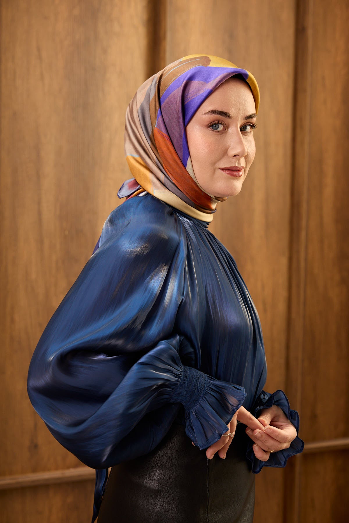 Silk Home Twill İpek Eşarp Painterly  11538-02
