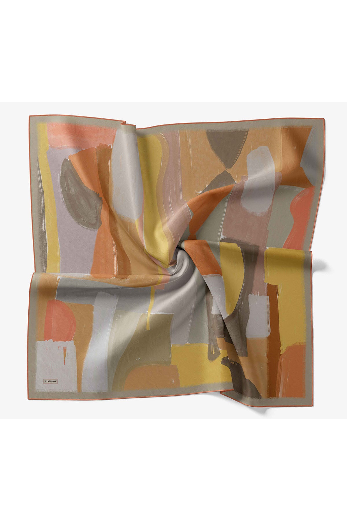 Silk Home Twill İpek Eşarp Painterly  11538-13