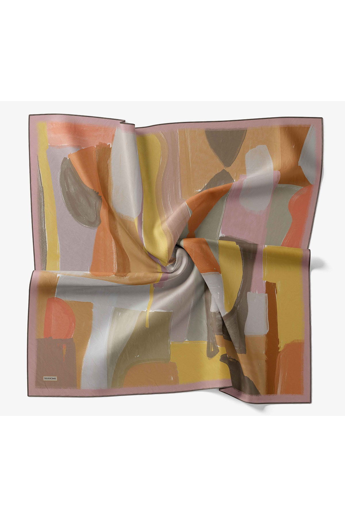 Silk Home Twill İpek Eşarp Painterly  11538-15