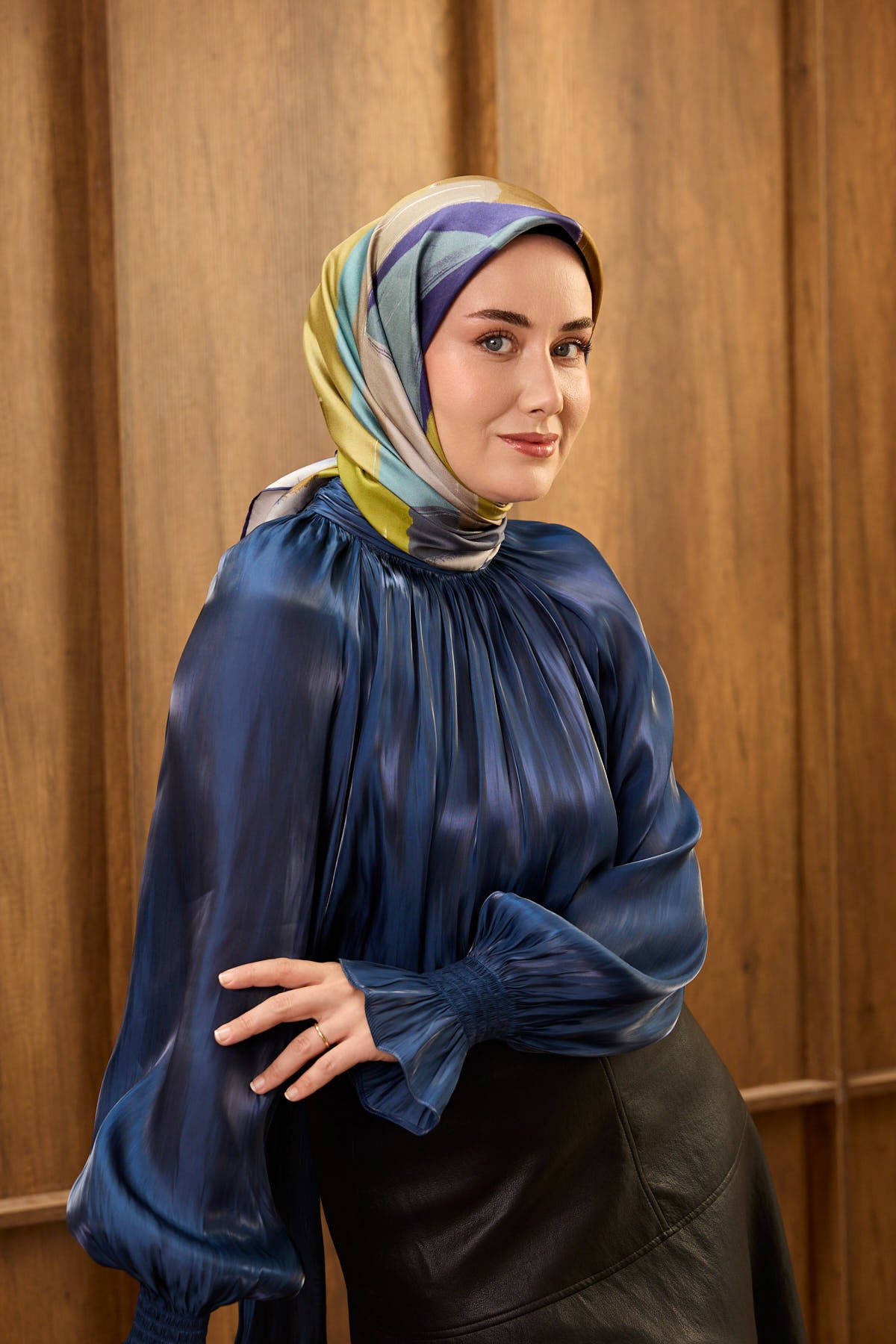 Silk Home Twill İpek Eşarp Painterly  11538-17