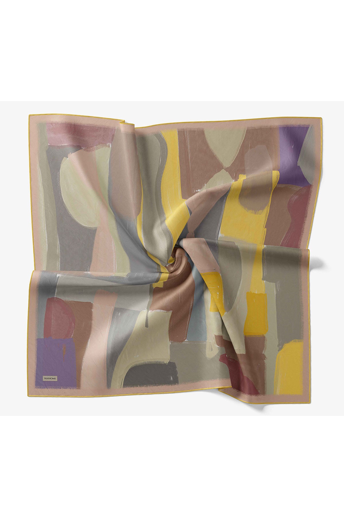 Silk Home Twill İpek Eşarp Painterly  11538-18