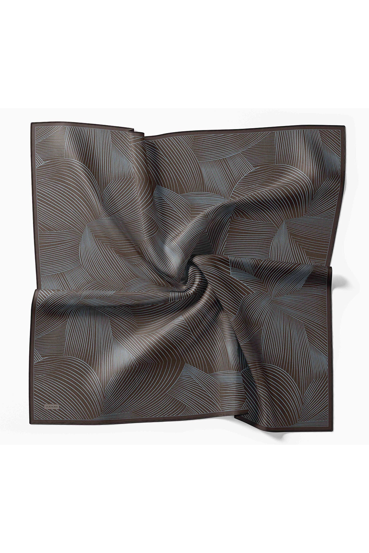 Silk Home Twill İpek Eşarp Fluid Lines 11550-02