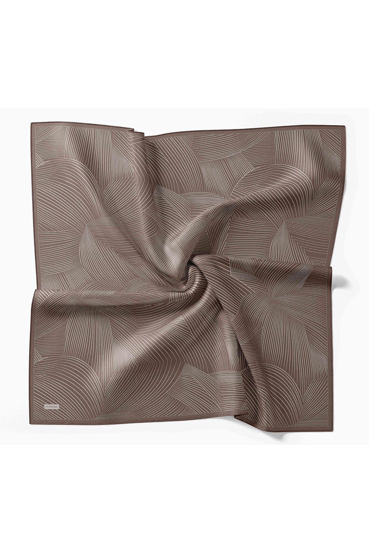 Silk Home Twill İpek Eşarp Fluid Lines 11550-03