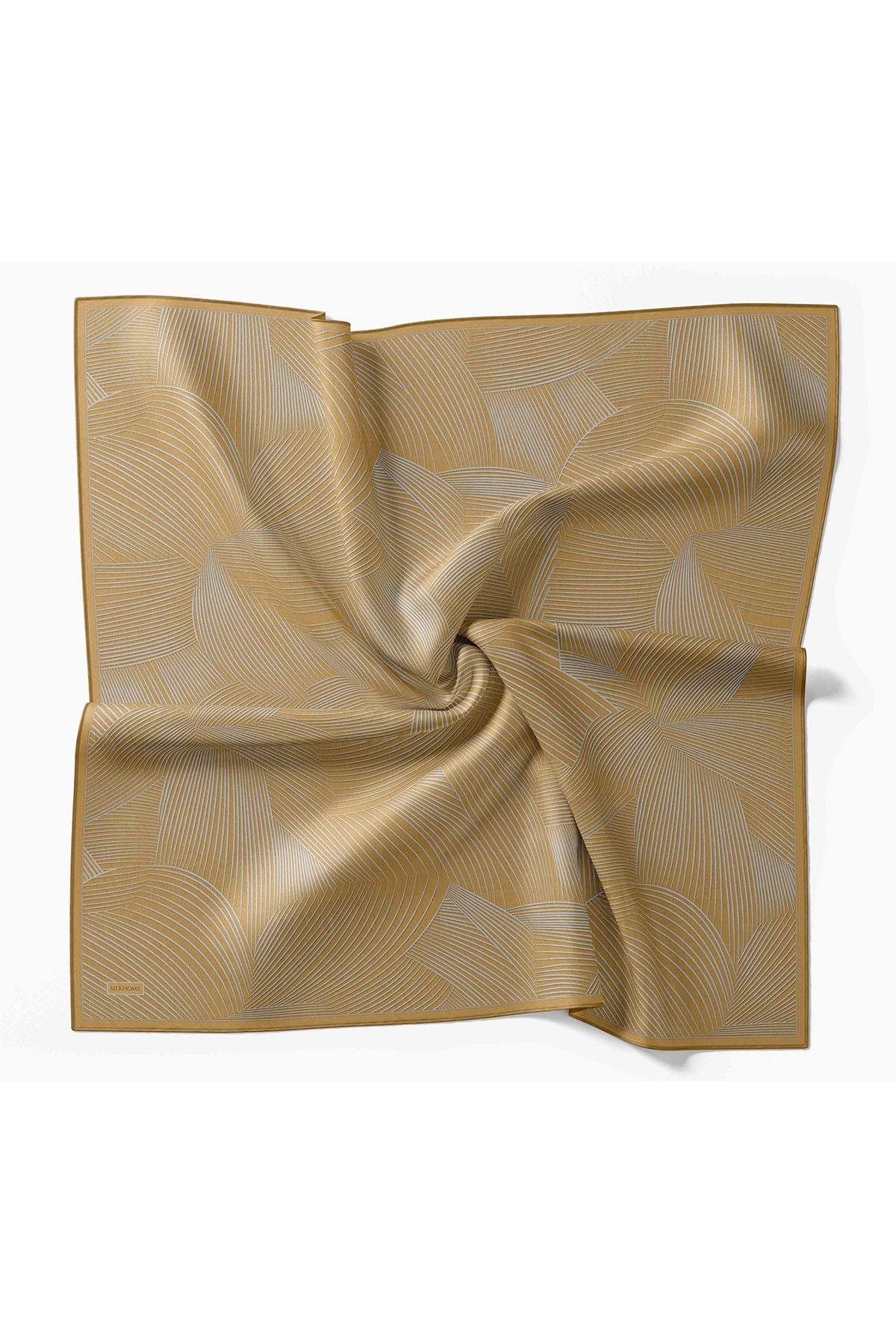 Silk Home Twill İpek Eşarp Fluid Lines 11550-07