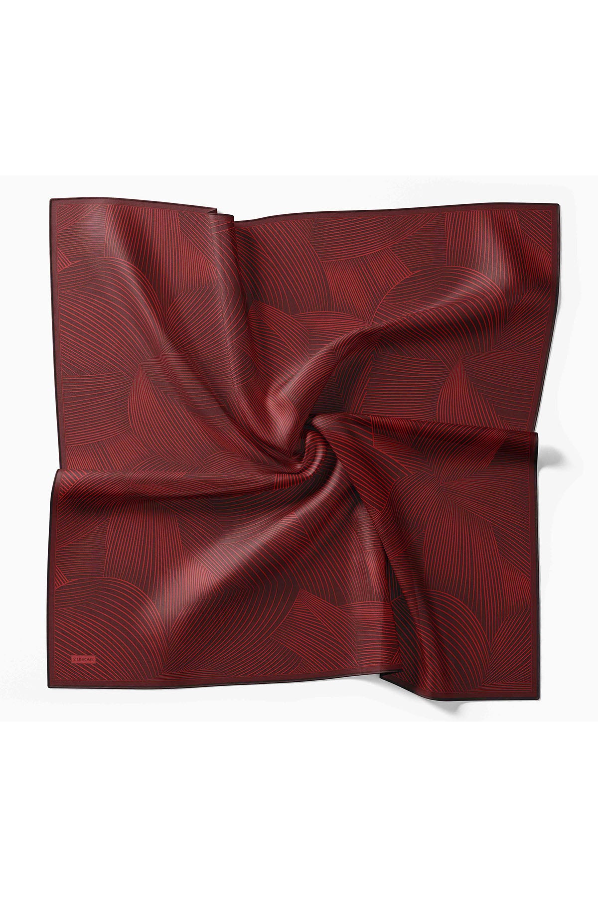 Silk Home Twill İpek Eşarp Fluid Lines 11550-12