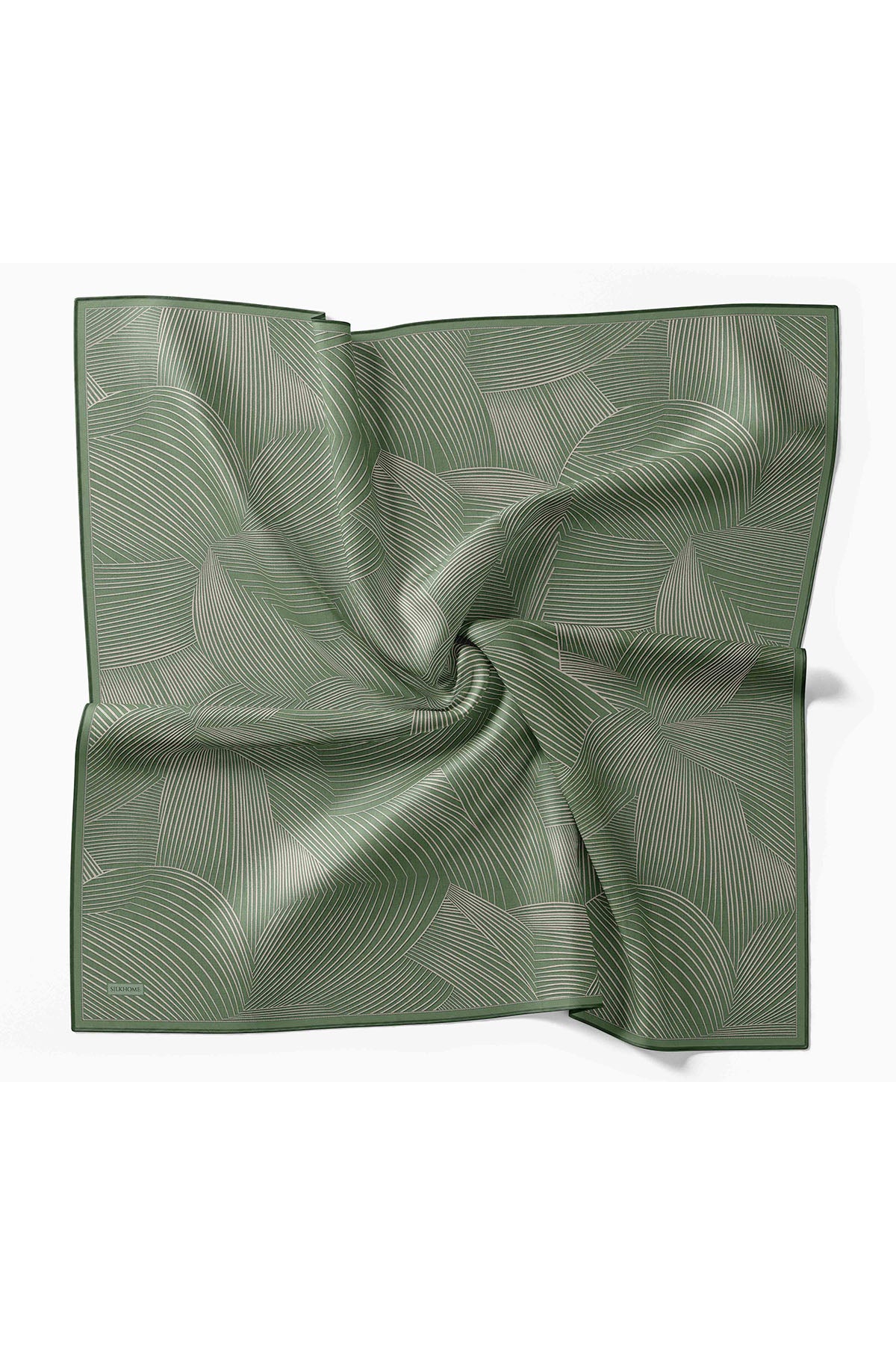 Silk Home Twill İpek Eşarp Fluid Lines 11550-13