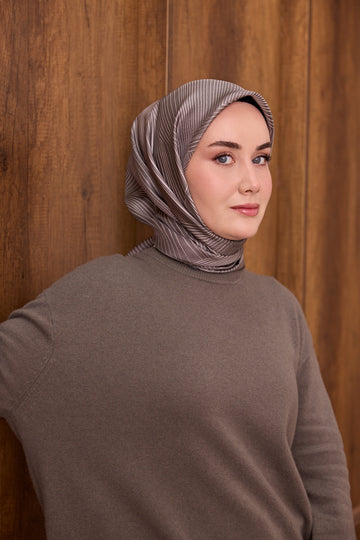 Silk Home Twill İpek Eşarp Fluid Lines 11550-16