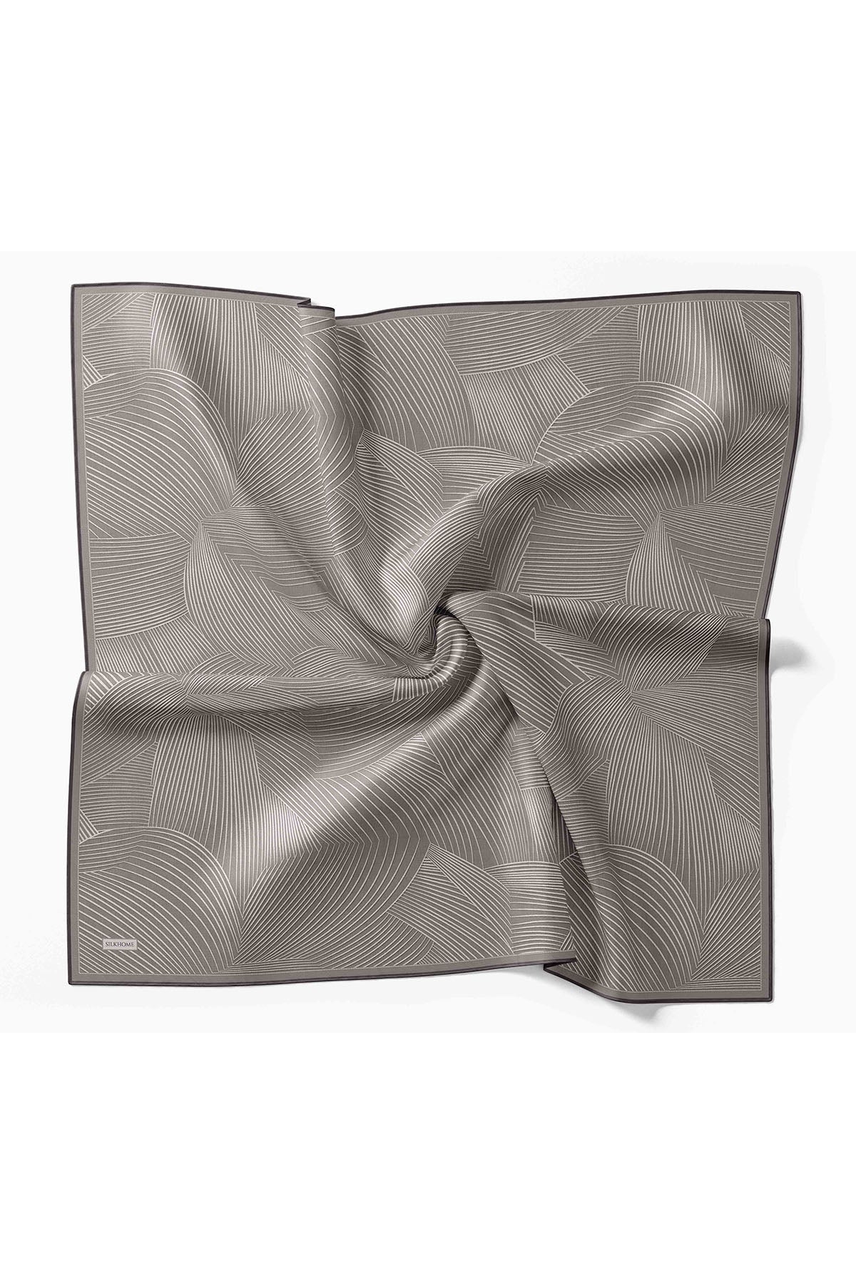 Silk Home Twill İpek Eşarp Fluid Lines 11550-16
