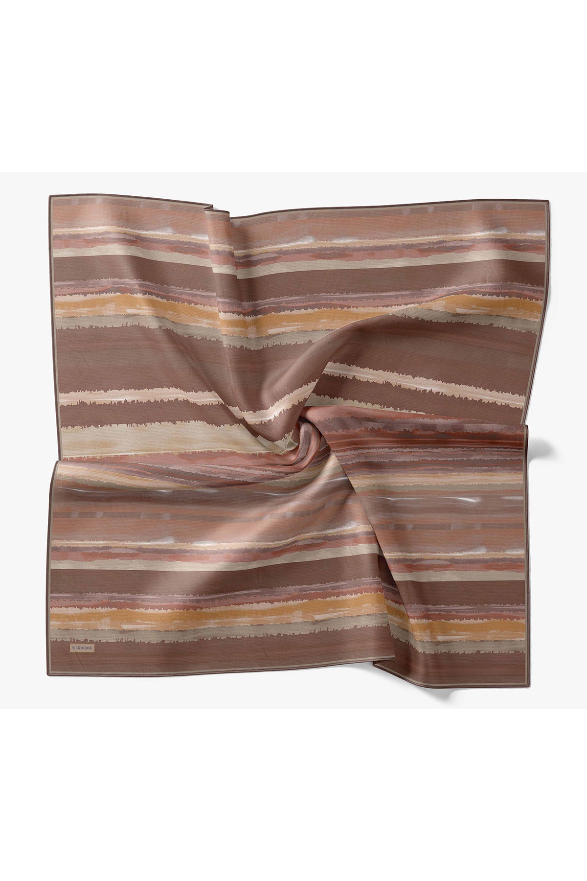 Silk Home Twill İpek Eşarp Fluid Lines 11551-06