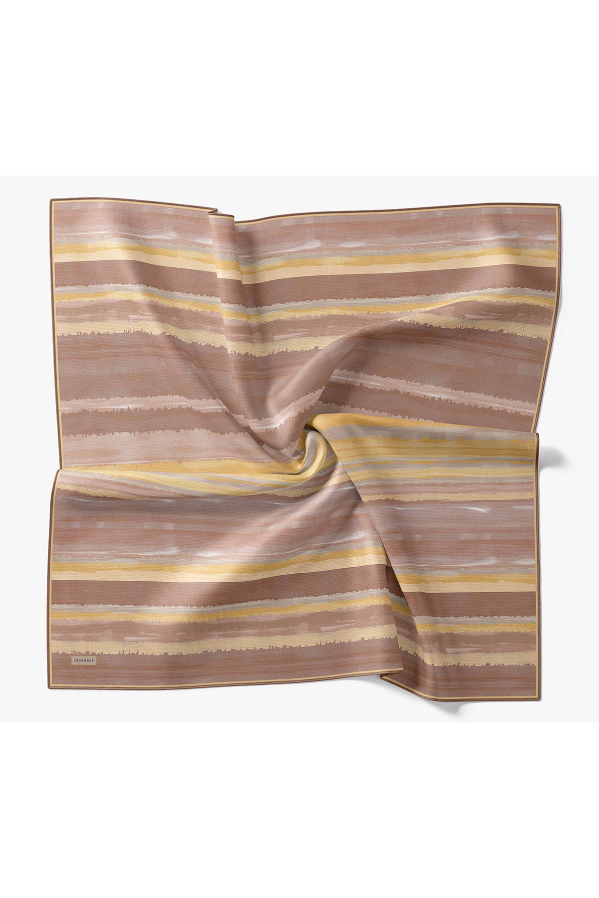 Silk Home Twill İpek Eşarp Fluid Lines 11551-09