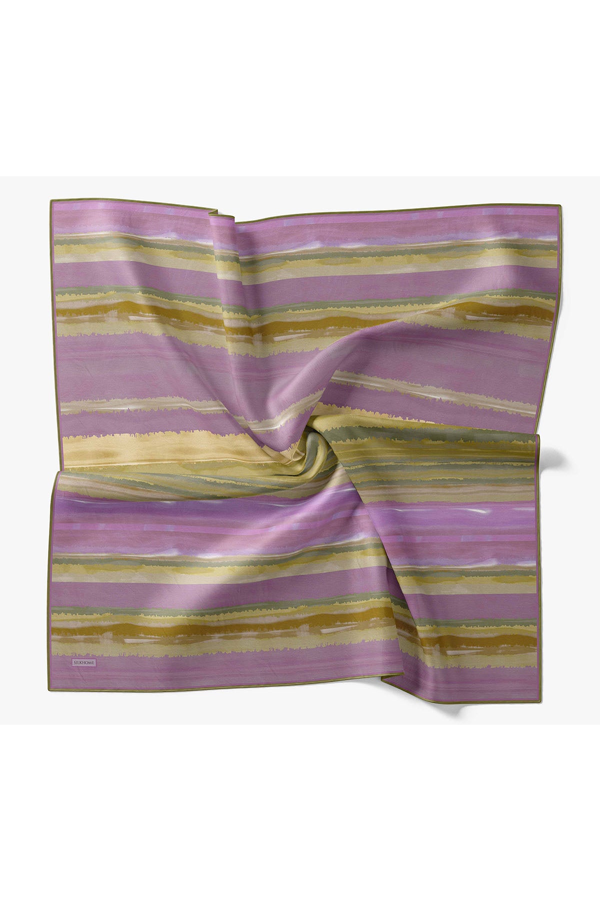 Silk Home Twill İpek Eşarp Fluid Lines 11551-11