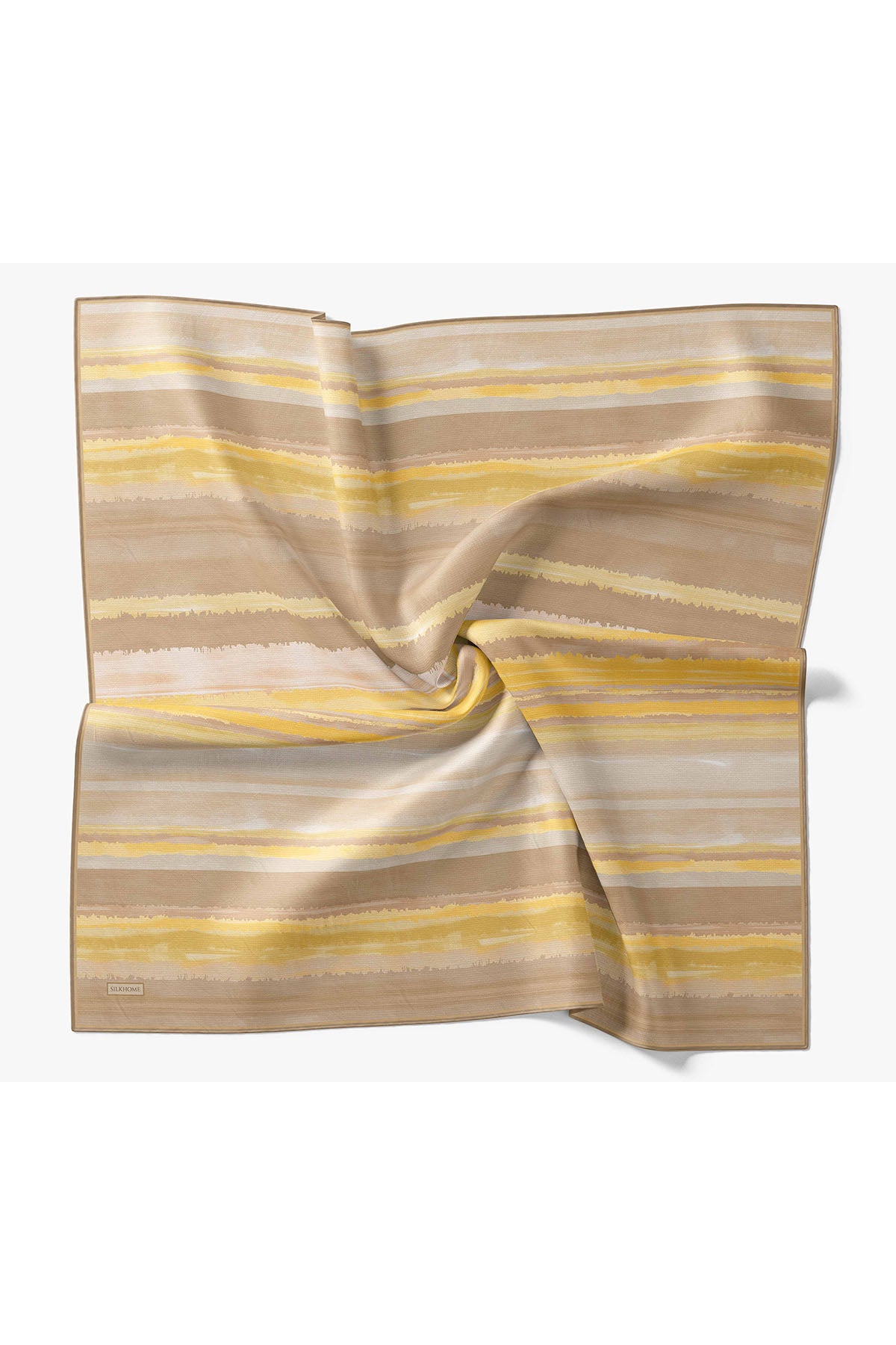 Silk Home Twill İpek Eşarp Fluid Lines 11551-14