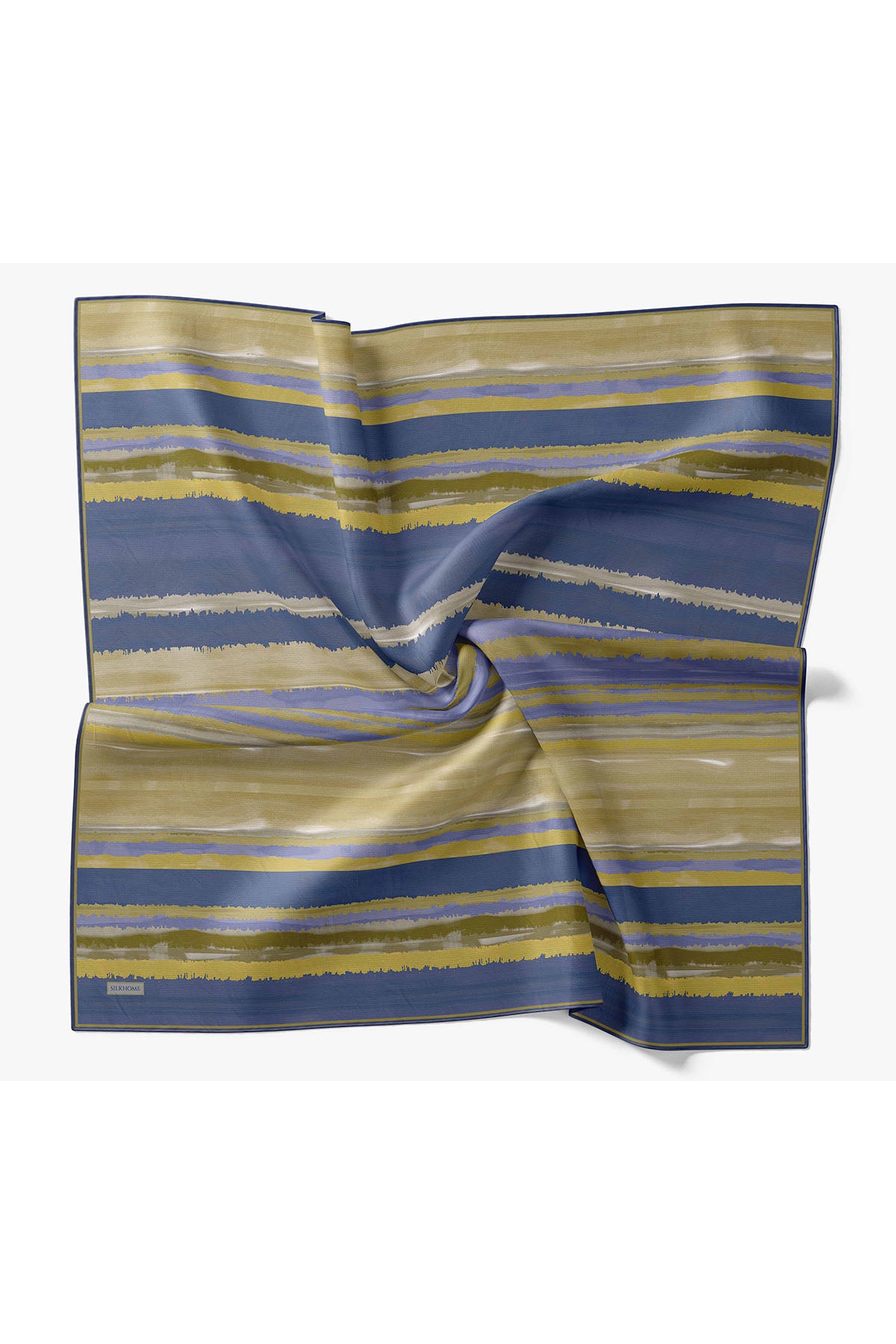 Silk Home Twill İpek Eşarp Fluid Lines 11551-15