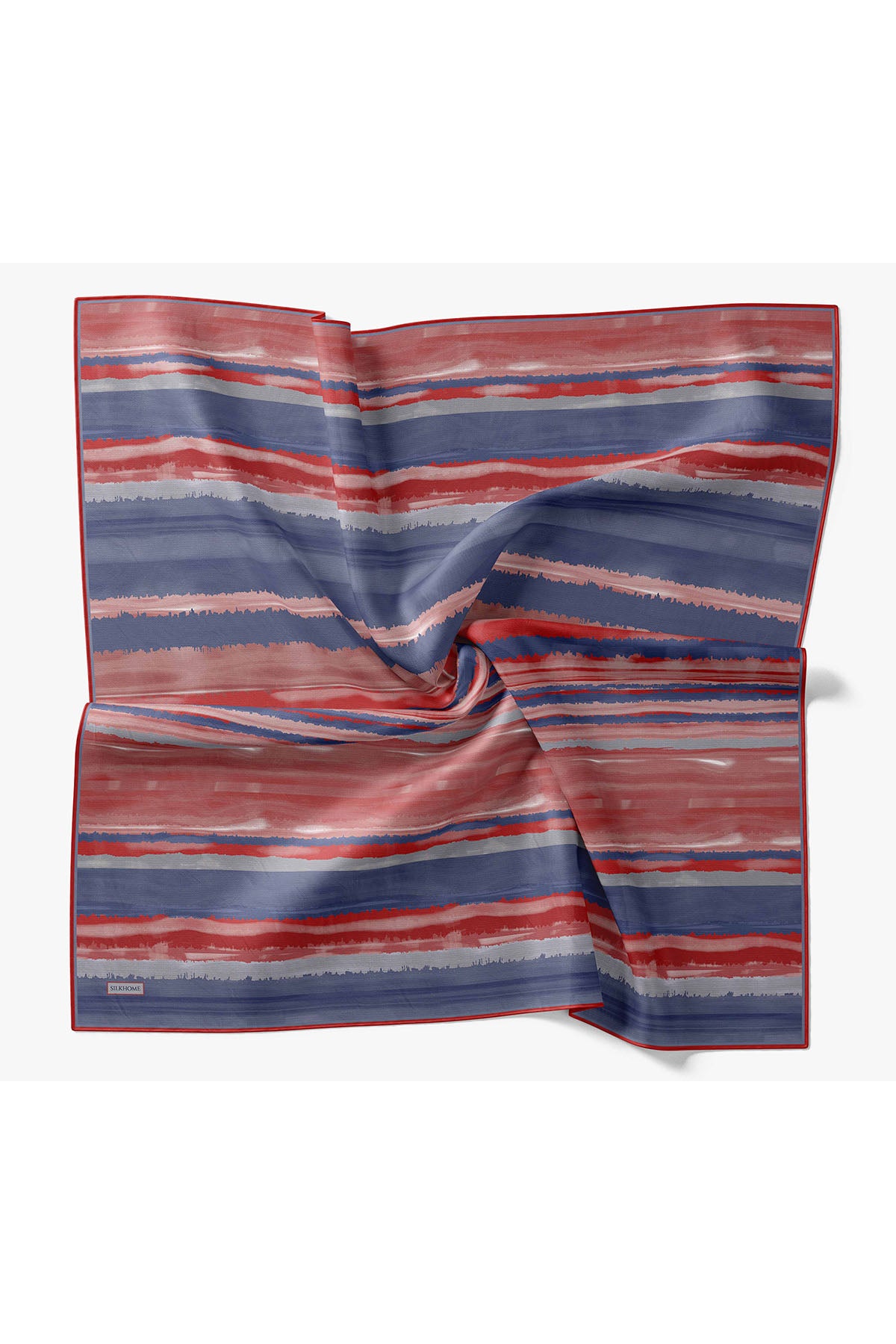 Silk Home Twill İpek Eşarp Fluid Lines 11551-19