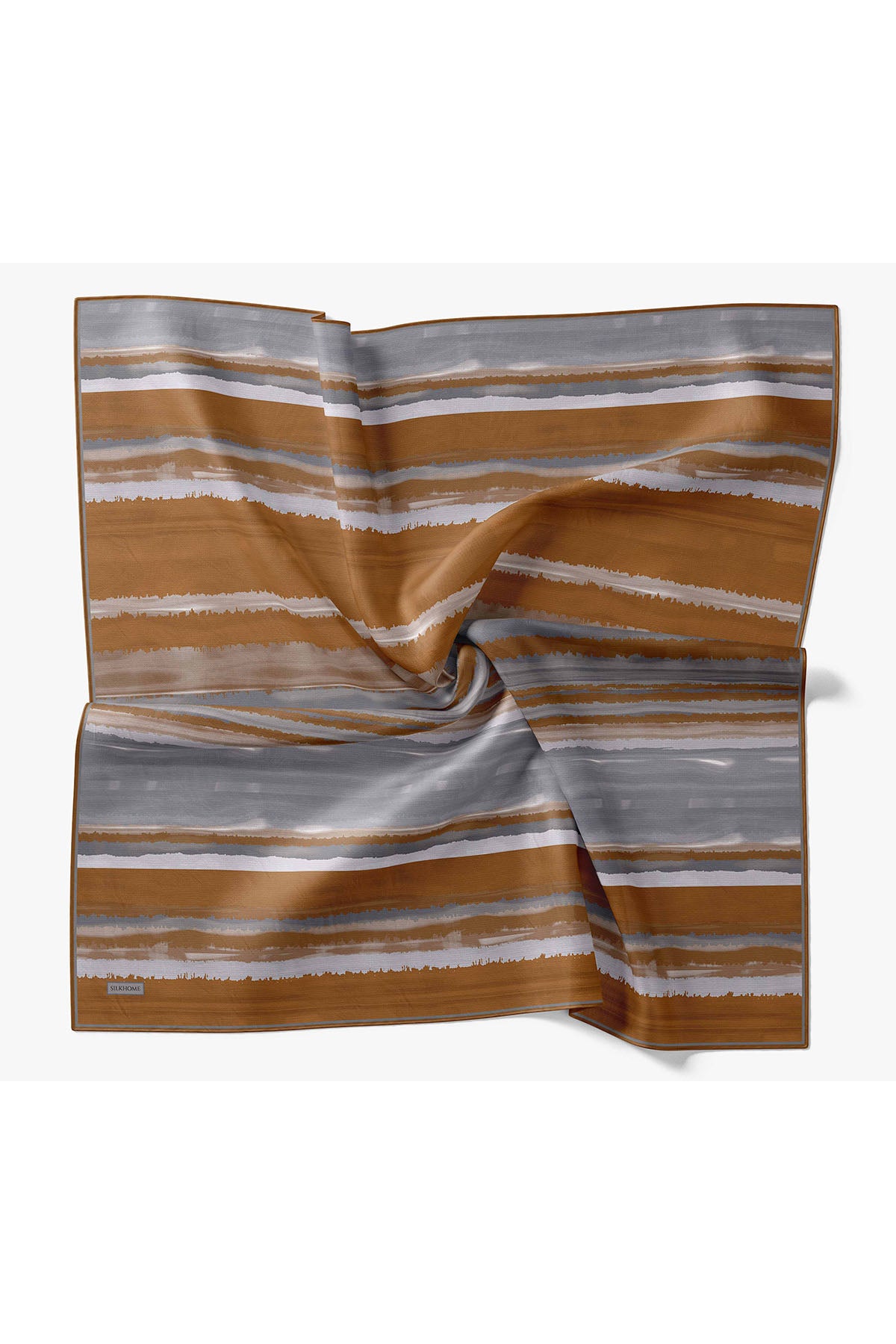 Silk Home Twill İpek Eşarp Fluid Lines 11551-22